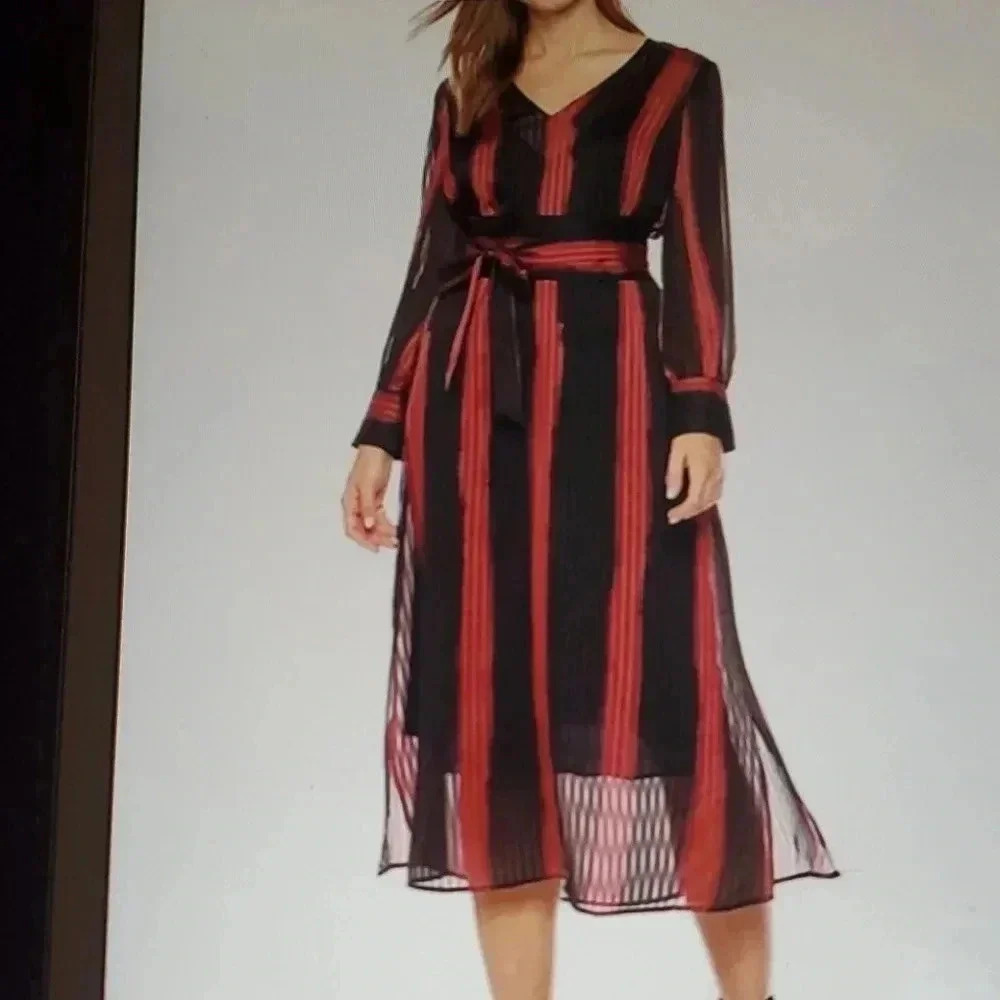 BCBG MAXAZRIA OMBRE DRESS